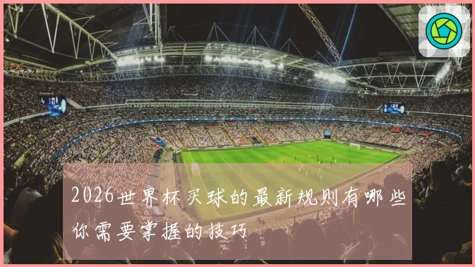 2026世界杯买球的最新规则有哪些你需要掌握的技巧